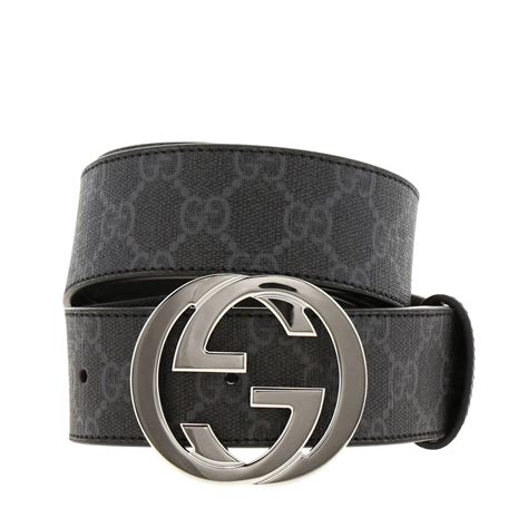 cintura gucci uomo ner|cinture gucci per donna.